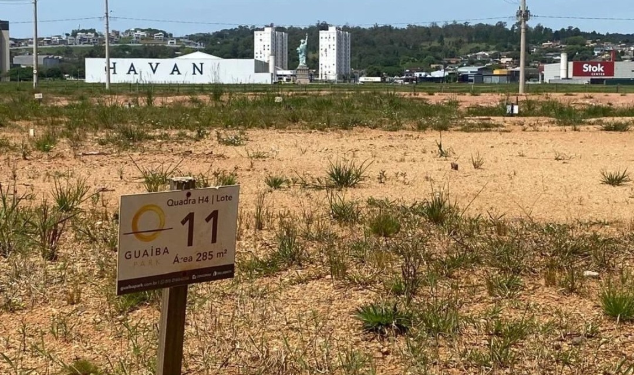 Lote diferenciado no Guaíba Park 